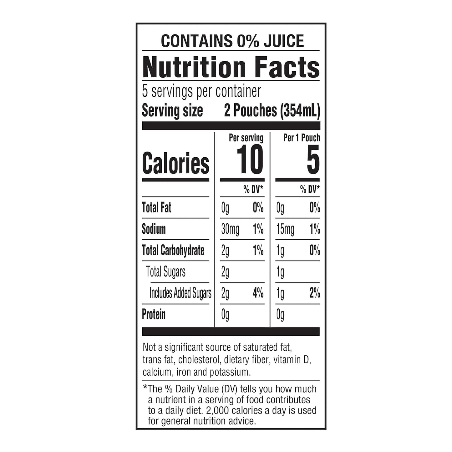 Capri Sun Roarin' Waters Tropical Punch – Classroom Party Snack Share Pack, 40 ct
