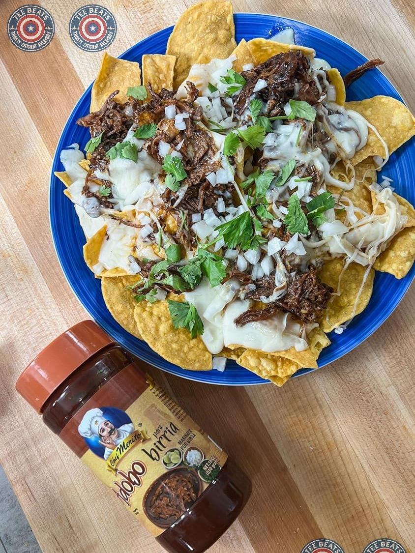 Chef Merito Birria Marinade Paste | Single-Jar Mexican Flavor Solution for Clutter-Free Pantries | 18 oz, 14-15 Uses