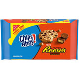 CHIPS AHOY! Reese's Peanut Butter Cup Cookies, 14.25 oz Resealable Pouch for Picnics, Camping, and Park Snacking