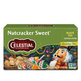 Celestial Seasonings Nutcracker Sweet Black Tea – Stringless Tea Bags for Clean, Clutter-Free Brewing