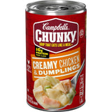 Campbell's Chunky Soup, Creamy Chicken and Dumplings – Comforting Pantry Meal for Sick Days and Cozy Nights