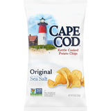 Cape Cod Less Fat Original Kettle Chips – Hostess Snack Bowl Gift for Housewarming and Holidays