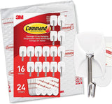 Command Small Wire Toggle Hooks Thoughtful Housewarming Gift for New Homeowners, Damage-Free Adhesive Hooks for Apartment Living