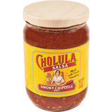 Cholula Smoky Chipotle Salsa (Hot), 12 oz – Clean-Ingredient Salsa for Mindful Home Cooking