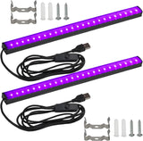 CICINY Black Light Bar – Aesthetic Bedroom Decor Accent, 1FT USB UV LED for Tapestry & Poster Glow