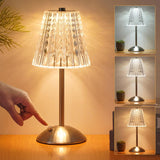 Dask Lamp Cordless Crystal Table Lamp – Thoughtful Housewarming Gift for New Homeowners and First Apartment
