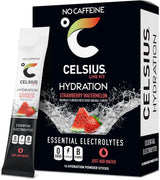 CELSIUS Hydration Powder Sticks – Lemon Lime Sugar Free Desk Drink for Afternoon Focus and Workday Hydration