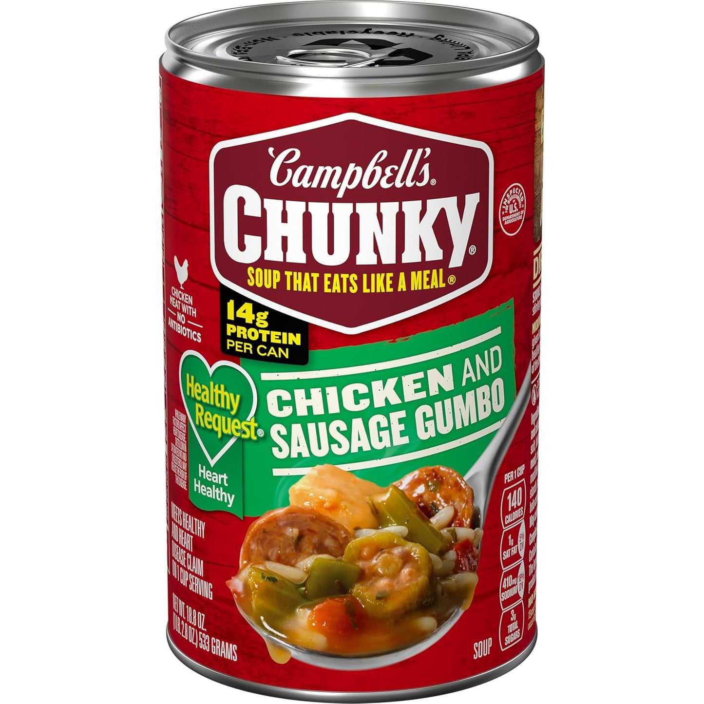 18.8 oz single-serve can with 14g protein per serving