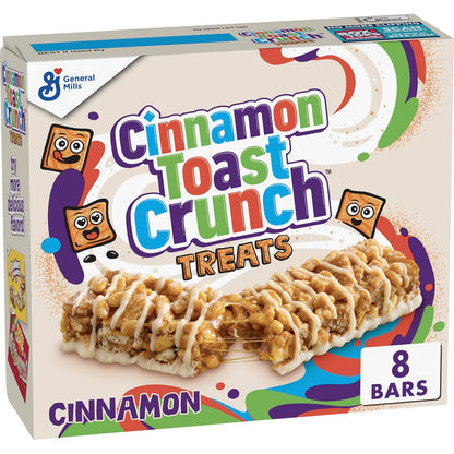 8 individually wrapped bars per box for portion control and grab-and-go convenience