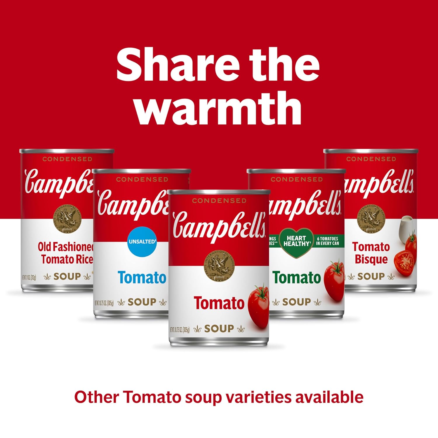 Campbell's Condensed Tomato Soup – Thoughtful Get-Well Care Package Soup for Someone Under the Weather