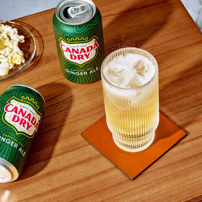 Canada Dry Ginger Ale Soda – Kid-Friendly Lunchbox Drink, Caffeine-Free 12 fl oz Cans 12 Pack