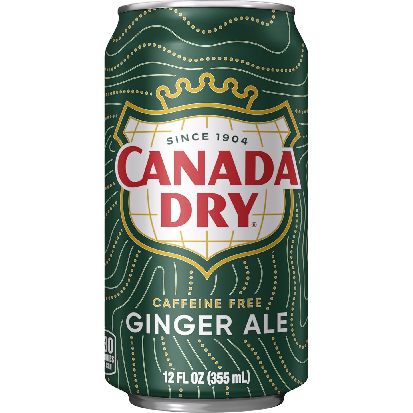 Canada Dry Ginger Ale Soda – Kid-Friendly Lunchbox Drink, Caffeine-Free 12 fl oz Cans 12 Pack