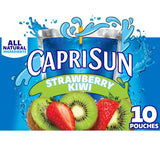 Hi-C Strawberry Kiwi Kids Drink Pouches – Bulk Daycare and Classroom Snack, No HFCS, 30 Pouches