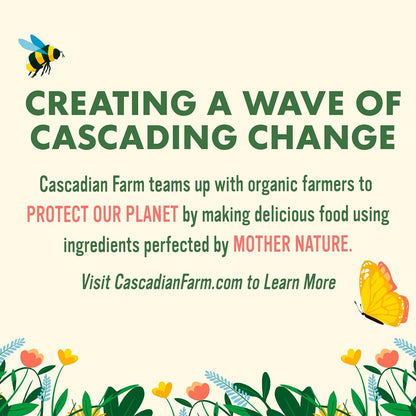 Cascadian Farm Honey Oat Crunch – Simple Organic Cereal for the Intentional Pantry, 13.5 oz