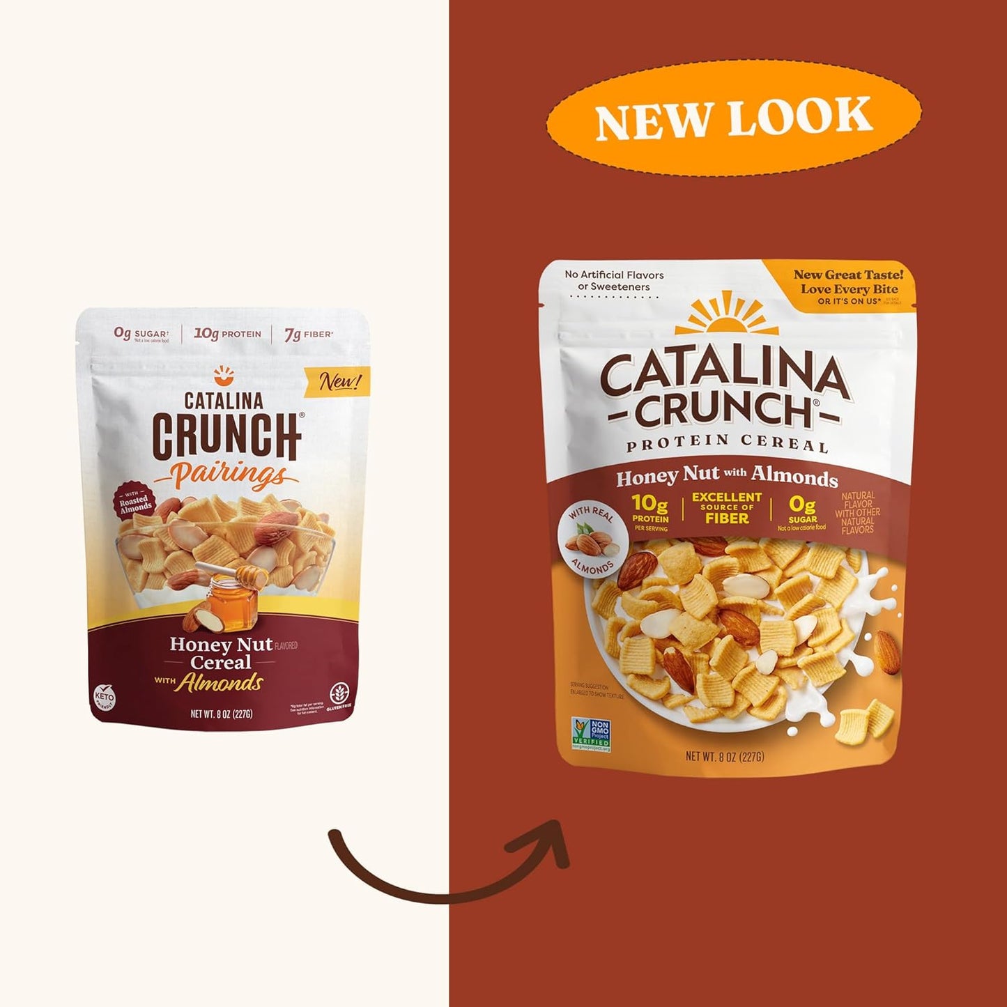 Catalina Crunch Honey Nut Cereal – Family Breakfast Bowl for Gluten-Free Kids and Sugar-Conscious Parents