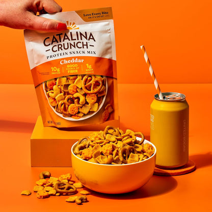Catalina Crunch Protein Snack Mix – Desk Drawer Snack for Long Workdays, 10g Protein No Sugar Crash