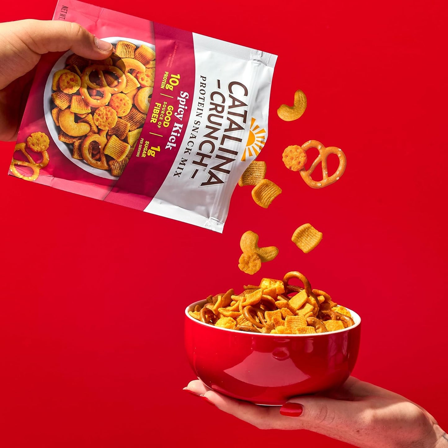Catalina Crunch Protein Snack Mix - Gluten-Free Lunch Box Crunch for School-Age Kids and Teens