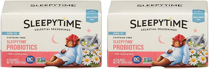 Celestial Seasonings Sleepytime Echinacea Herbal Tea – Caffeine Free Bedtime Drink for Couples Evenings