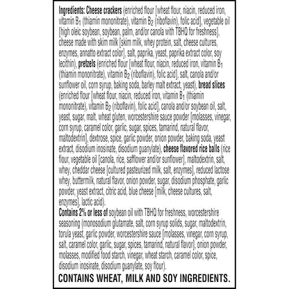 Cheez-It Snack Mix, Kids School Snack Assortment for Lunches and After-School, Original, 17.8oz Box