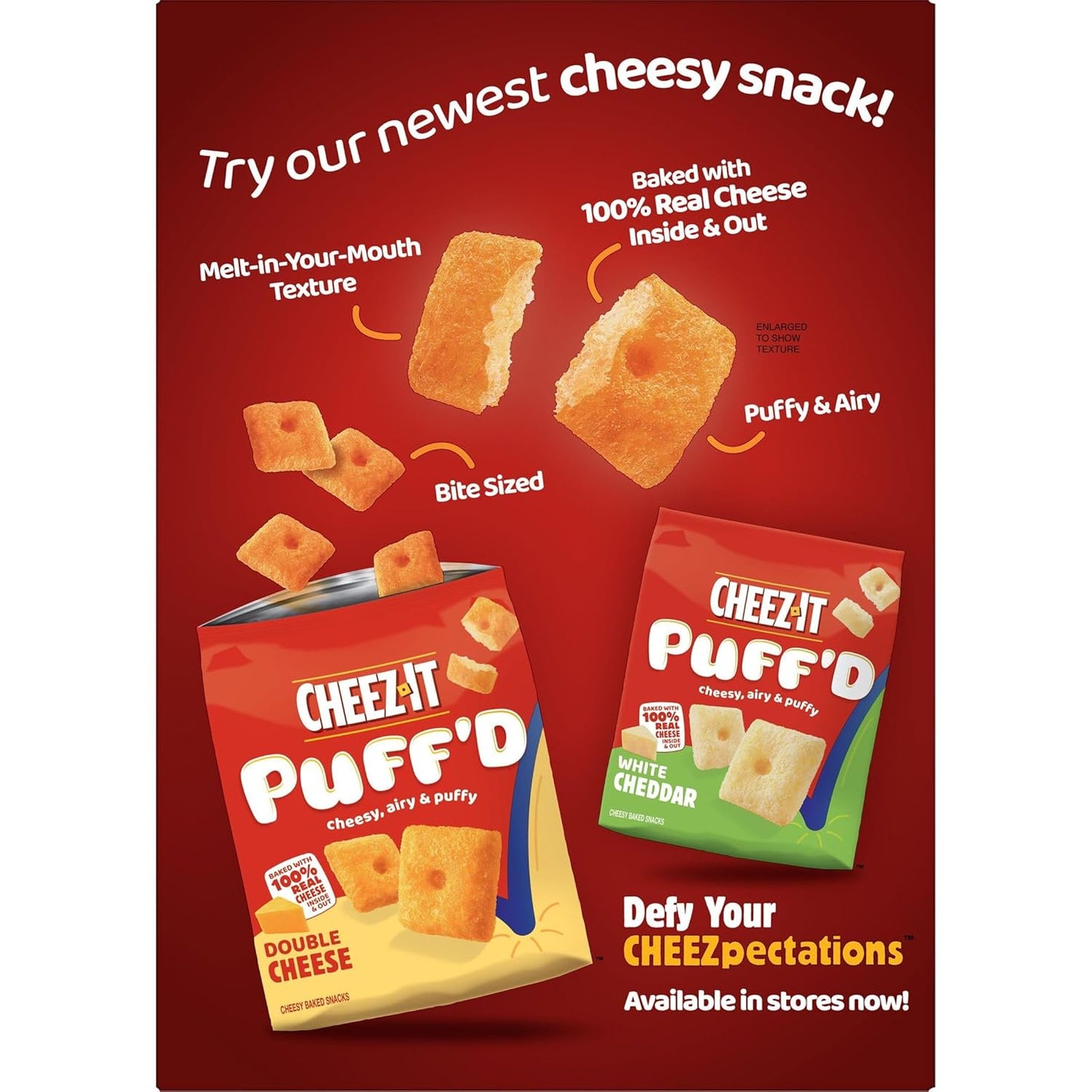 Cheez-It Snack Mix, Outdoor Party Snack Bowl for Backyard and Tailgating, Original, 17.8oz Box