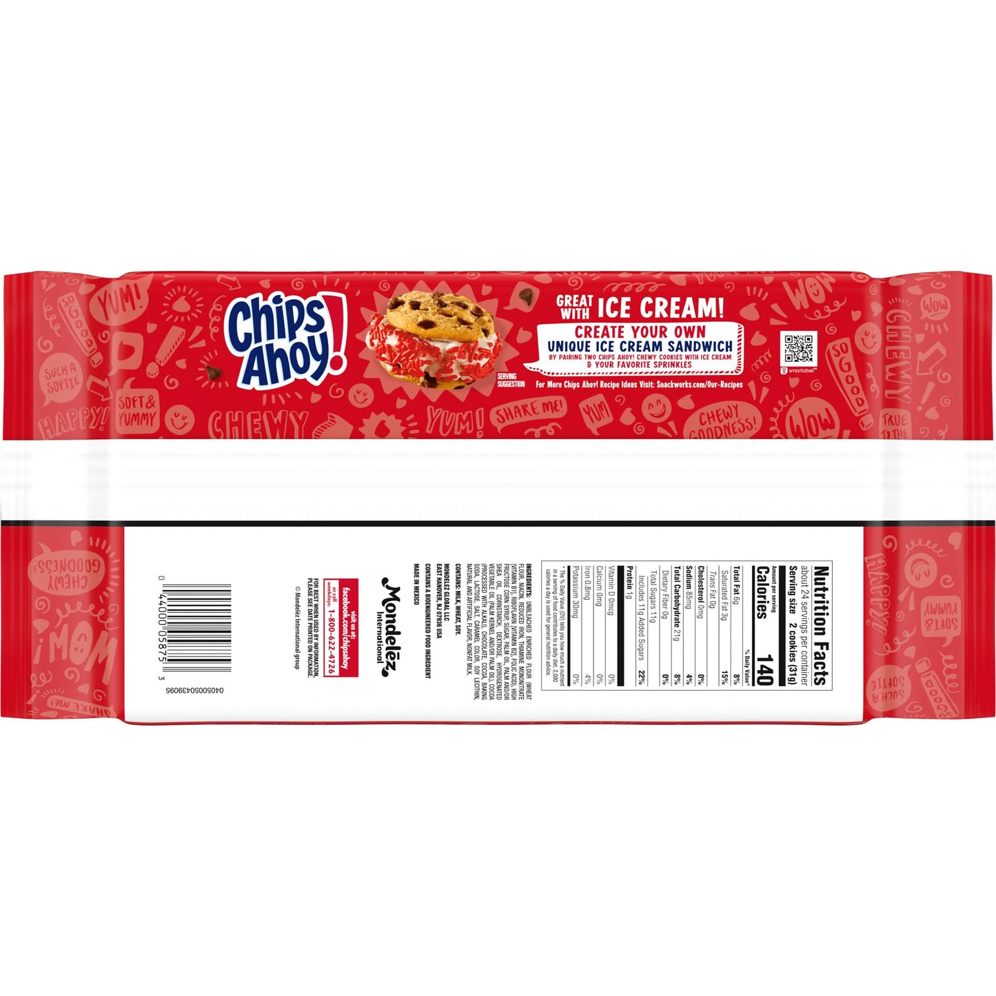 CHIPS AHOY! Chewy Chocolate Chip Cookies Office Break Room Snack for Shared Team Munching