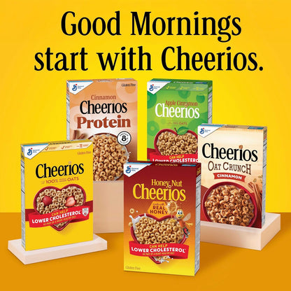 Chocolate Cheerios – Family Size Gluten Free Breakfast Cereal for Shared Kitchens and Multi-Generational Households, 19.2 oz