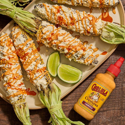 Cholula Chipotle Cremosa Sauce – Backyard Taco Bar Essential for Outdoor Grilling Season, 8 fl oz Squeezable Bottle
