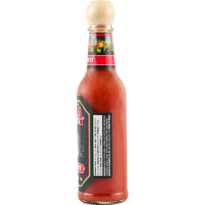 Cholula Hot Sauce Extra Hot – Camping and Cookout Heat Booster for Grilled Meats, 5 fl oz Glass Bottle