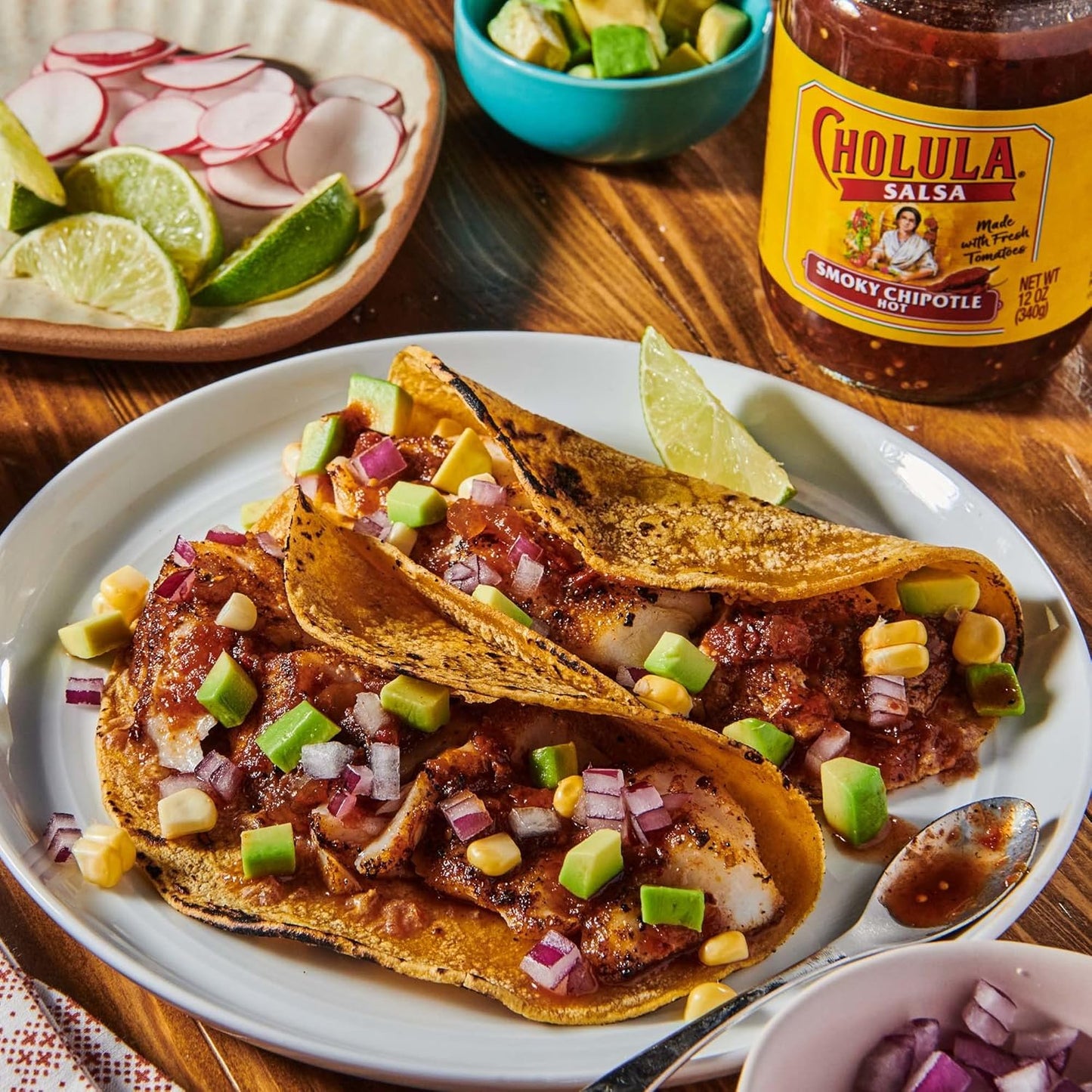 Cholula Smoky Chipotle Salsa (Hot), 12 oz – Clean-Ingredient Salsa for Mindful Home Cooking