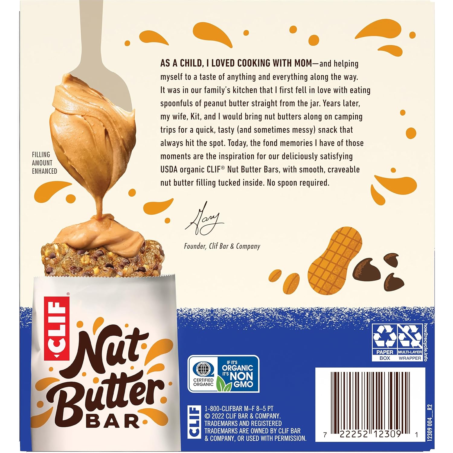 CLIF Nut Butter Bar – Nutritious Lunchbox Addition for School and Sports Practice