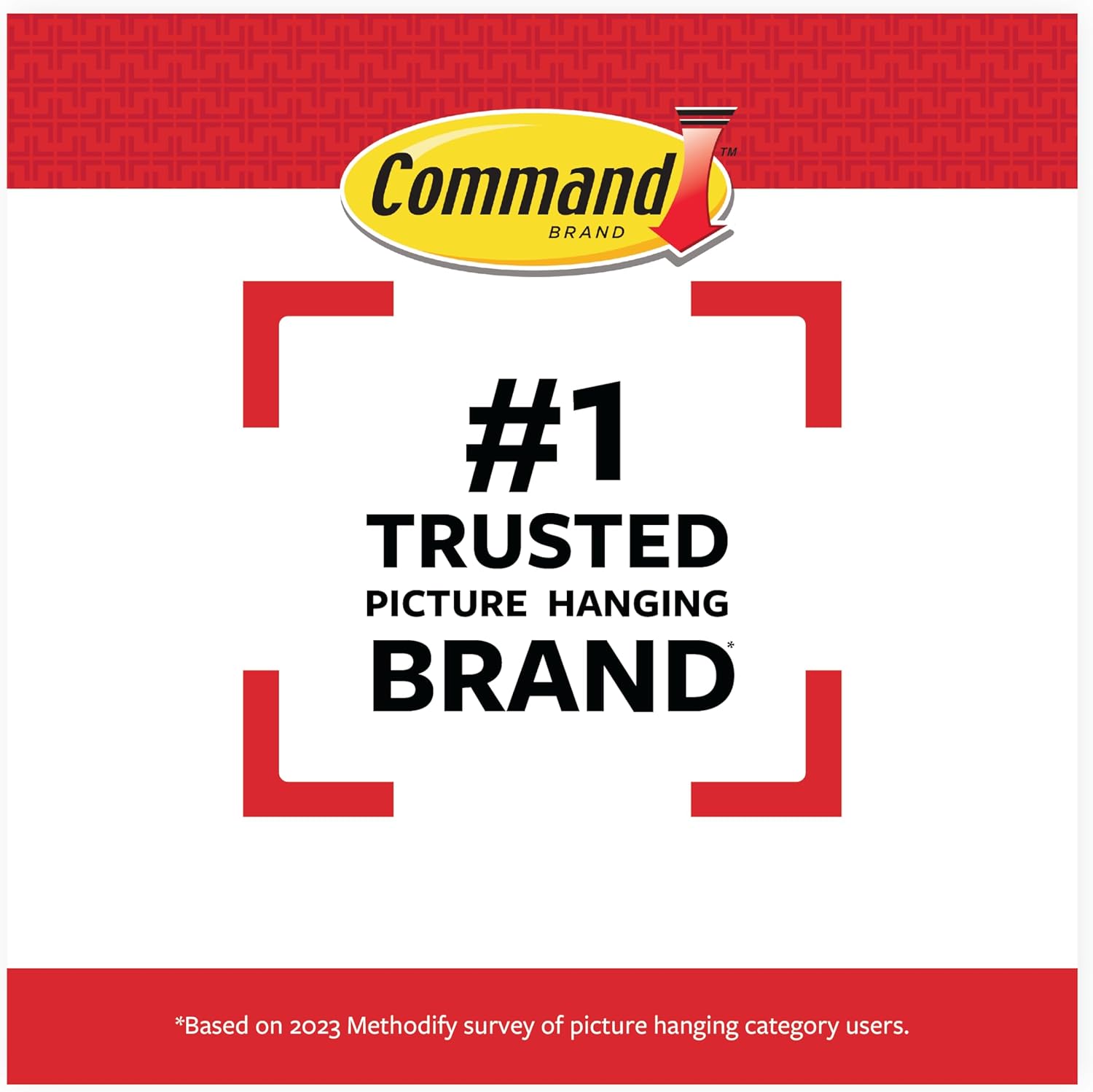 Command 20 Lb XL Heavyweight Picture Hanging Strips, Damage Free Secure Mounting That Protects Painted Walls and Peace of Mind, 8 Pairs White Adhesive Strips