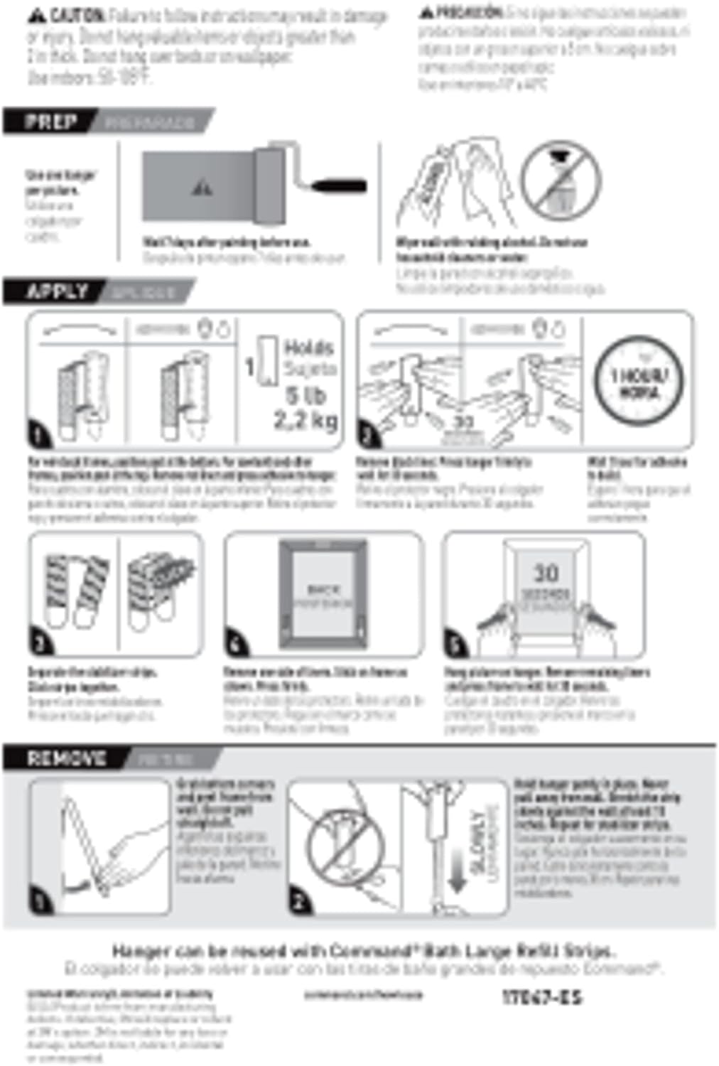 Command 5 lb Picture Hanger as a Housewarming Gift for New Homeowners, Damage-Free Frame Set