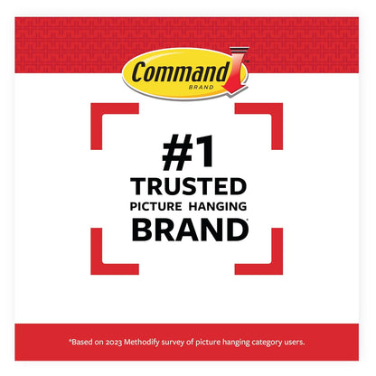Command Large Picture Hanging Strips, White – Nursery Wall Hanger for Wooden Letters, Calendars and Growth Charts