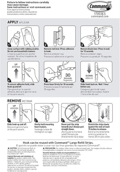 Command Large Utility Hooks – Thoughtful Housewarming Gift for New Homeowners and Renters