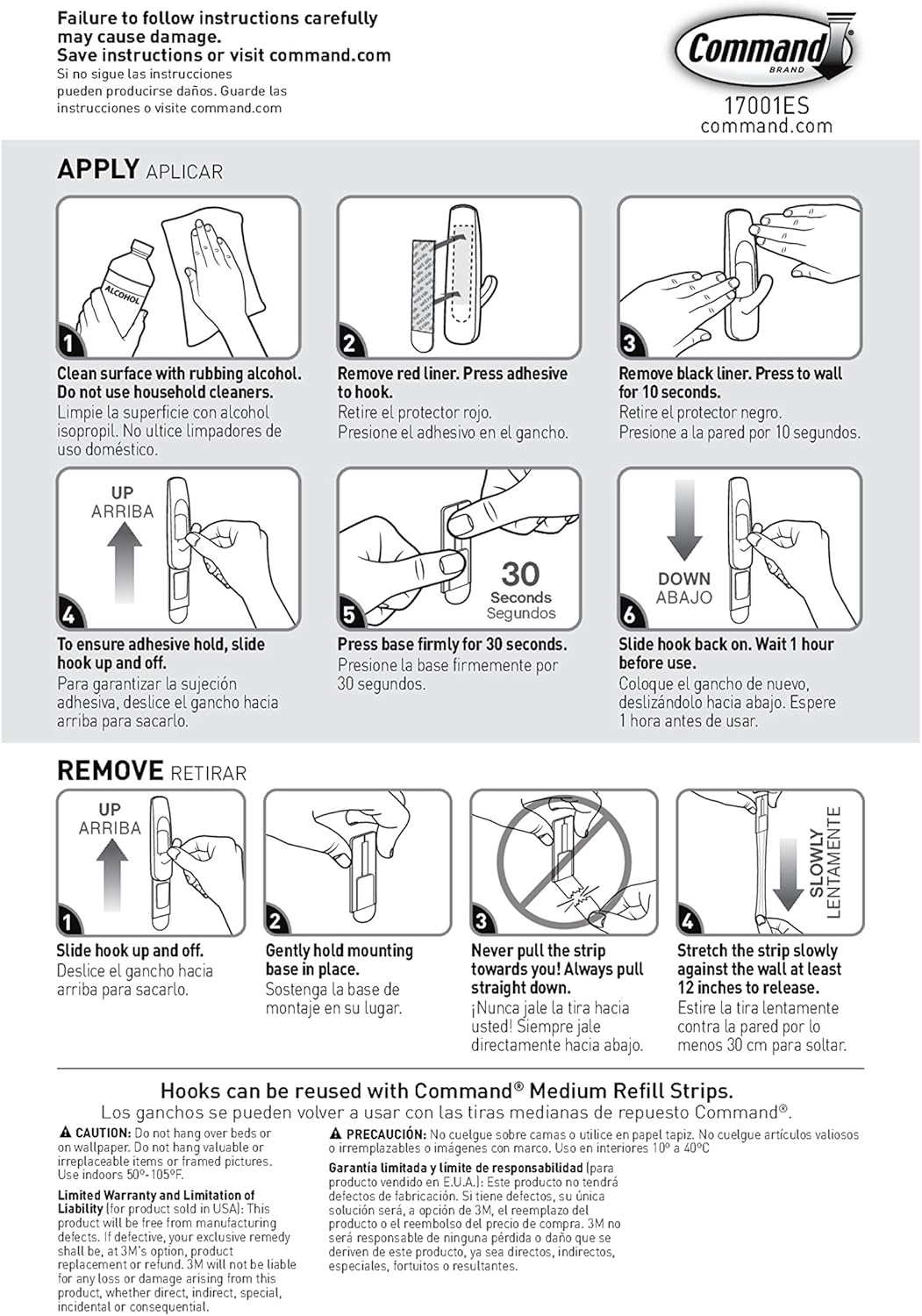 Command Medium Utility Hook Mega Pack – Clean-Lined Adhesive Hooks for Intentional, Uncluttered Spaces