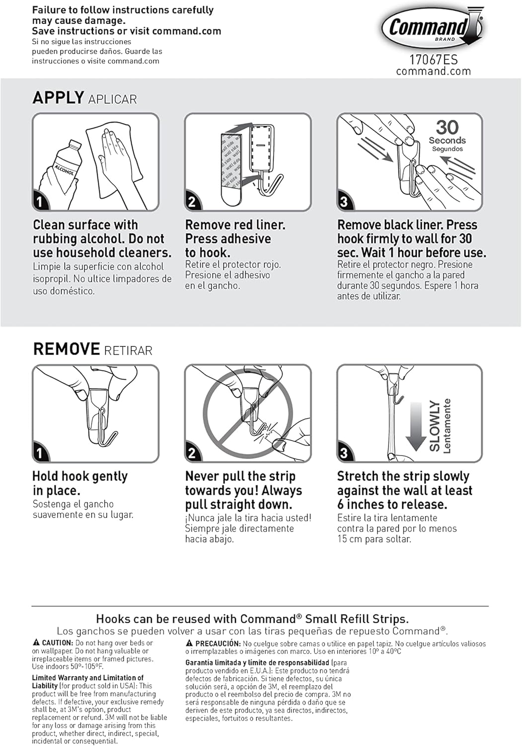 Command Small Wire Toggle Hooks Thoughtful Housewarming Gift for New Homeowners, Damage-Free Adhesive Hooks for Apartment Living