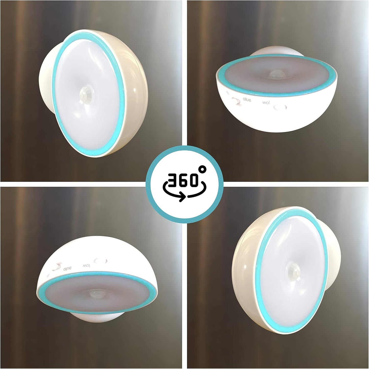 Cruise On Motion-Activated LED Night Light – Flameless, Cool-Touch Sensor Lamp for Bedrooms, Hallways and Nurseries