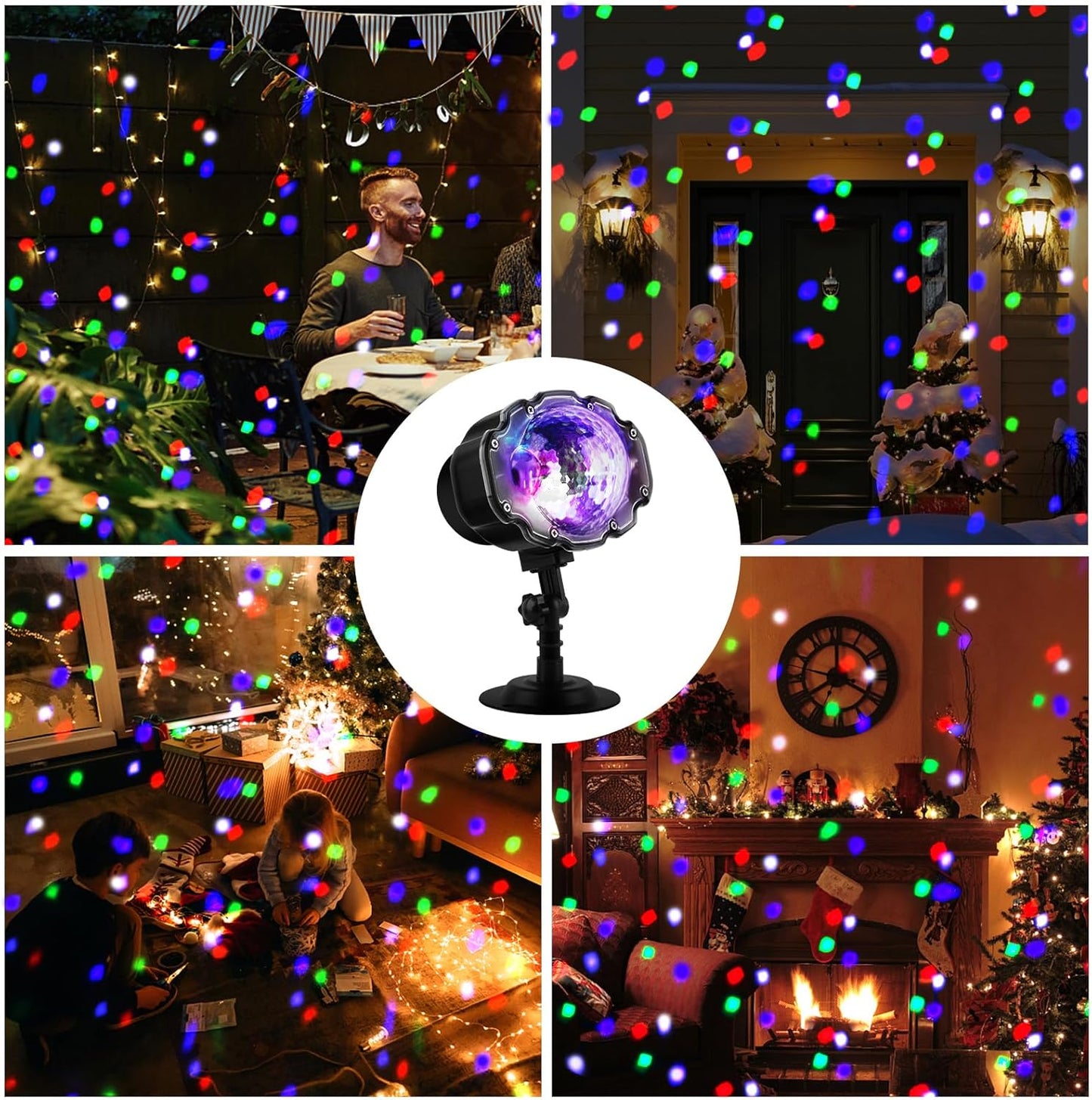 Holiday Snowfall Light Projector – Thoughtful Housewarming Gift for New Homeowners