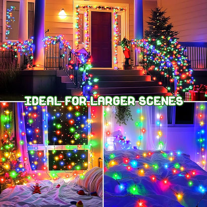 Lumabelle String Lights – Thoughtful Birthday Gift for Her, 8 Modes Timer 2-Pack Multicolor