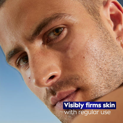 NIVEA MEN Age Defense Face Serum With Pro-Retinol – Streamlined Skincare for a Clean Vanity, 1.7 Fl Oz