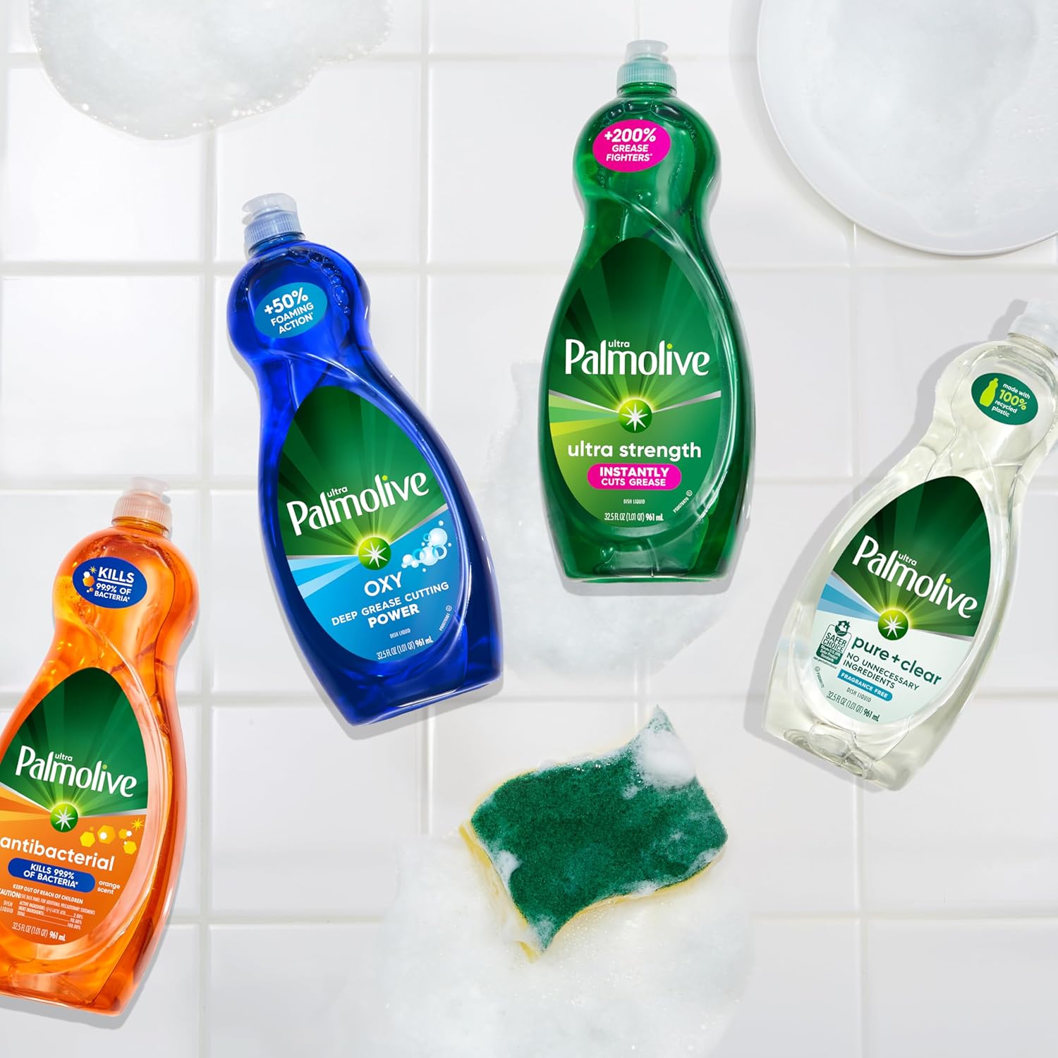 Palmolive Original Green Dish Soap – Multi-Surface Cleaner for Camping and Outdoor Dining