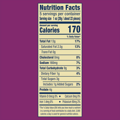 PLANTERS Dill Pickle Cashews 170 Calorie Bags - Diet-Friendly Snack to Curb Sweet Cravings