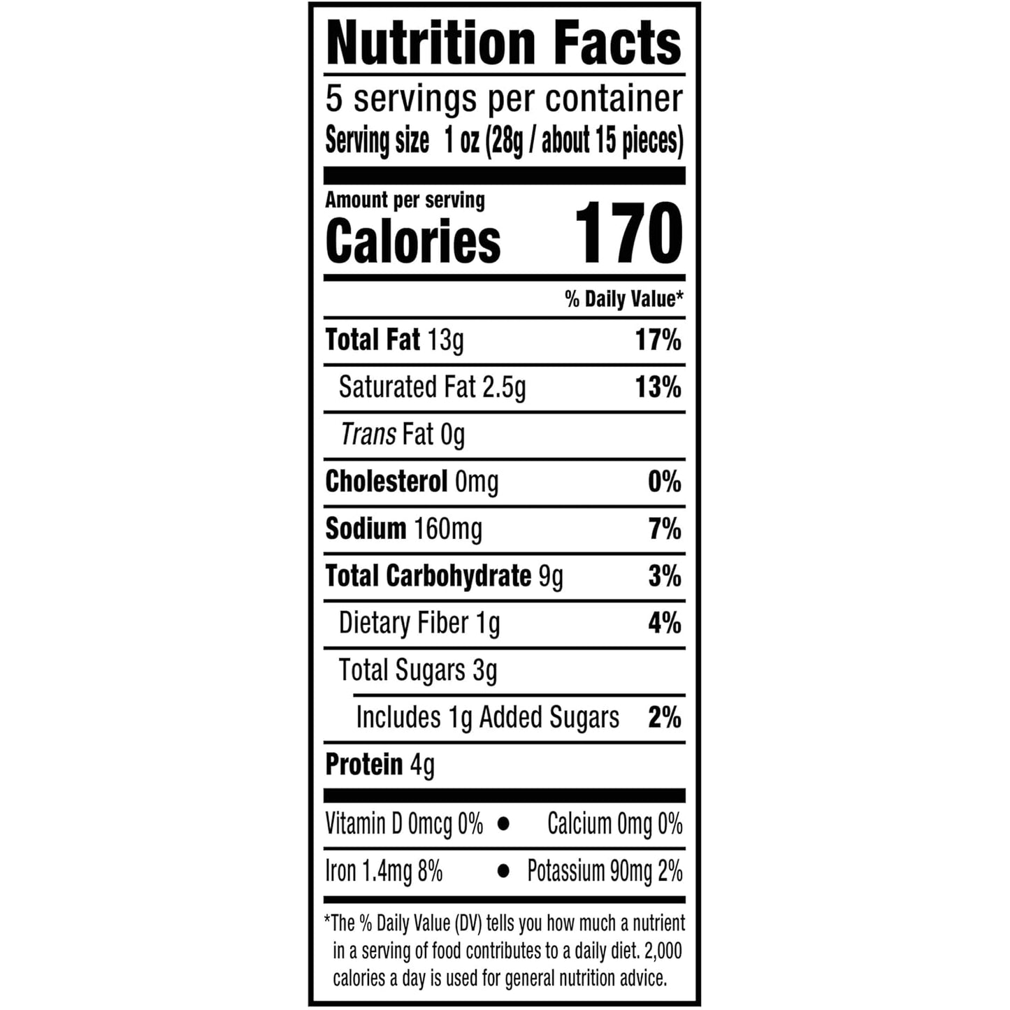 PLANTERS Dill Pickle Cashews 170 Calorie Bags - Diet-Friendly Snack to Curb Sweet Cravings