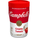 Campbell's Sipping Soup Creamy Tomato – Single-Serve Microwave Cup for Studio Apartments and Dorm Rooms