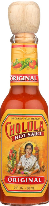 Cholula Hot Sauce 2 oz – Pantry Staple for Tacos, Eggs, and Pizza Night