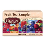Celestial Seasonings Fruit Tea Sampler – Eco-Conscious Herbal Tea with Recycled Paperboard Packaging