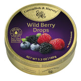 Cavendish & Harvey Wild Berry Hard Candy Drops – Decorative Dessert Table Accent for the Charcuterie Board