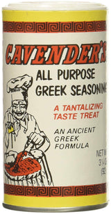 Cavender's Greek Seasoning Gift Set for Home Cooks, Recipe Insert Included