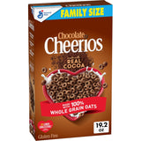 Chocolate Cheerios – Family Size Gluten Free Breakfast Cereal for Shared Kitchens and Multi-Generational Households, 19.2 oz