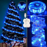 Otomix 66ft Gold Ribbon Fairy Lights – Thoughtful Christmas Gift for Mom and Holiday Housewarming Present